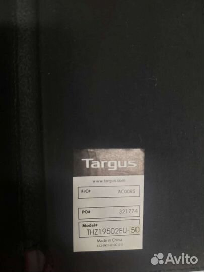 Красный чехол для планшета Targus