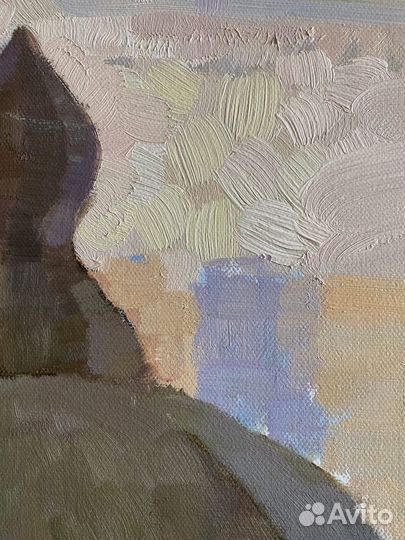 Интерьерная картина натюрморт с фруктами 70x80 см