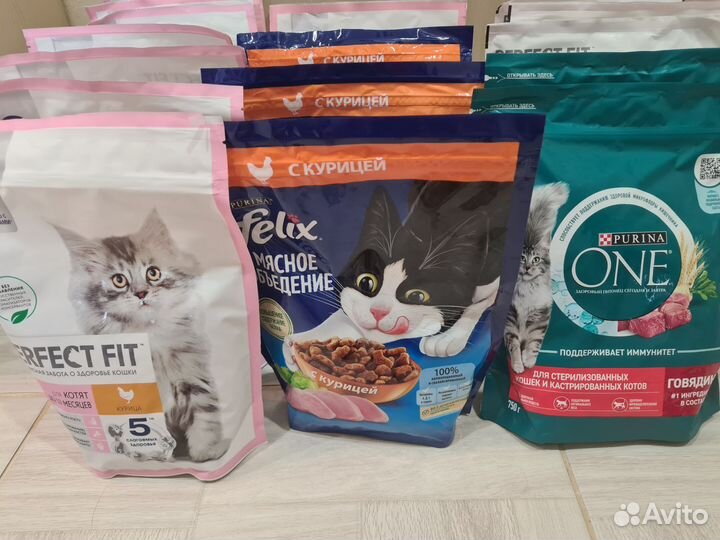 Корм для кошек purina