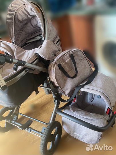 Коляска luxmom 3 в 1