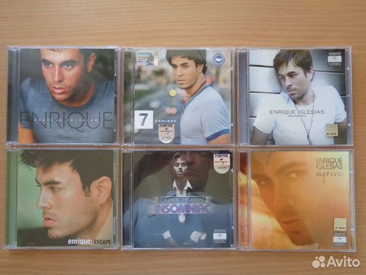 CDs Enrique Iglesias