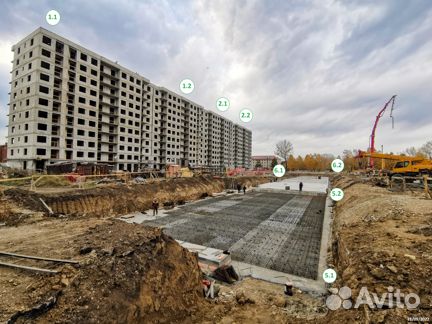 Ход строительства ЖК «АВИАТОR» 3 квартал 2022