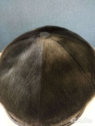 Меховая мужская кепка