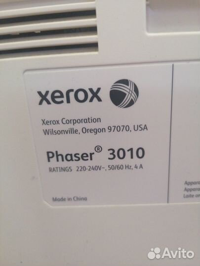 Xerox phaser 3010
