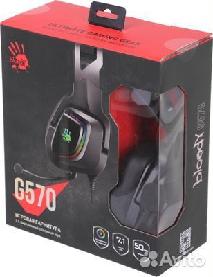 Проводные игровые наушники A4Tech Bloody G570