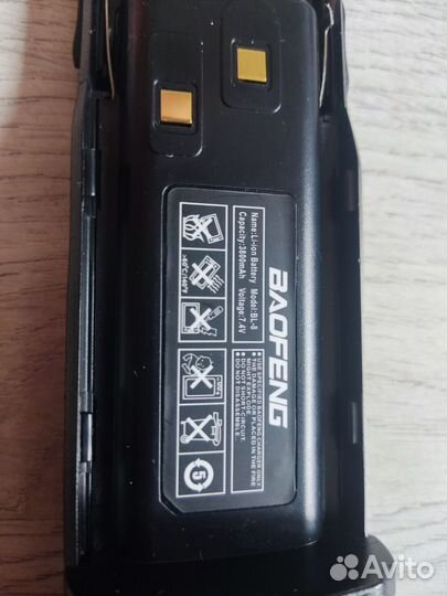 Аккумулятор на рацию baofeng uv-82 3800mAh