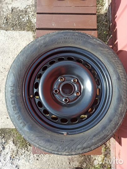 Штампованный диск R15 KFZ LW8860