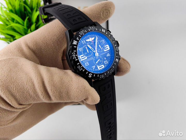 Часы мужские Breitling endurance pro черные