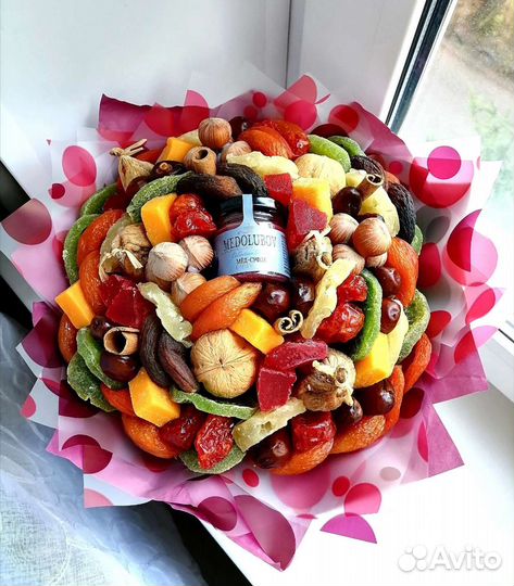 Букет из сухофруктов, подарок