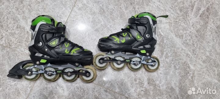 Ролики раздвижные детские, 34-37 размер