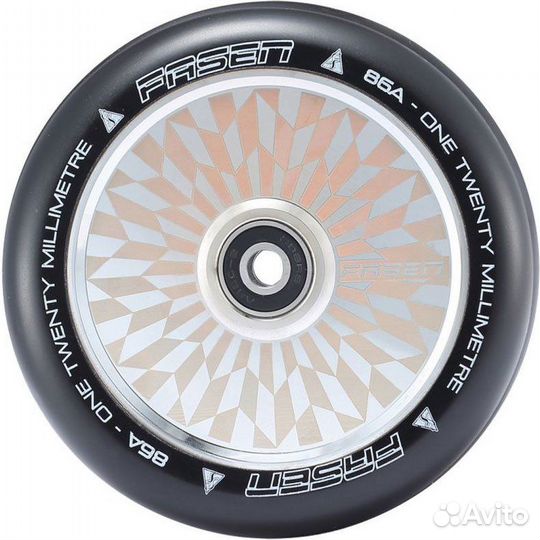 Колесо fasen Hypno 120mm Offset Chrome Ros1044