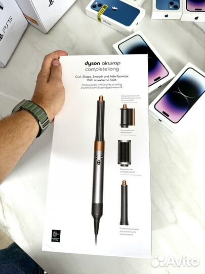 Стайлер dyson airwrap complete long 2022