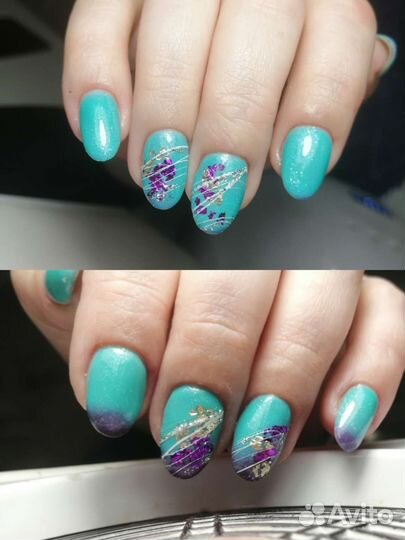 Маникюр, Шеллак, Педикюр, Наращивание ногтей и рес