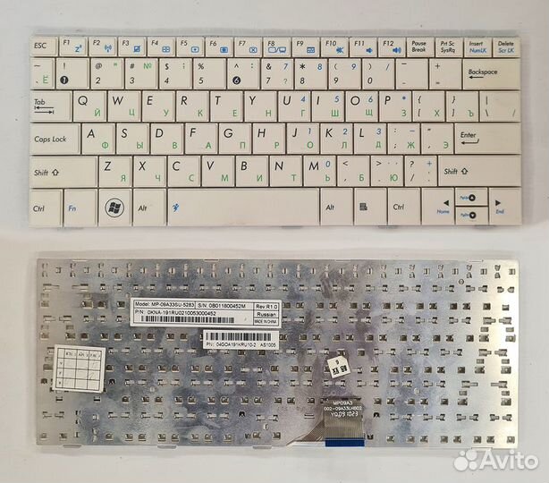 Бу Клавиатура Asus Eee PC 1005P