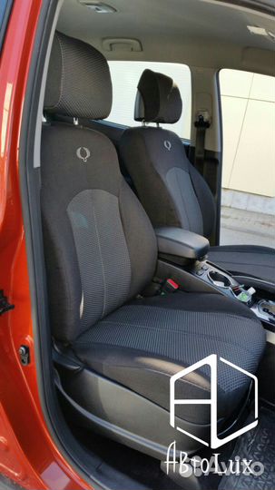 Авточехлы Автолидер из жаккарда SsangYong Actyon