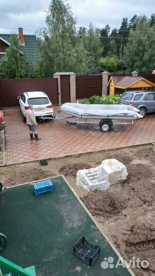 Лодка мотор прицеп