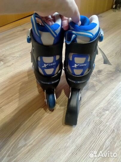 Ролики детские новые раздвижные размер 32-33