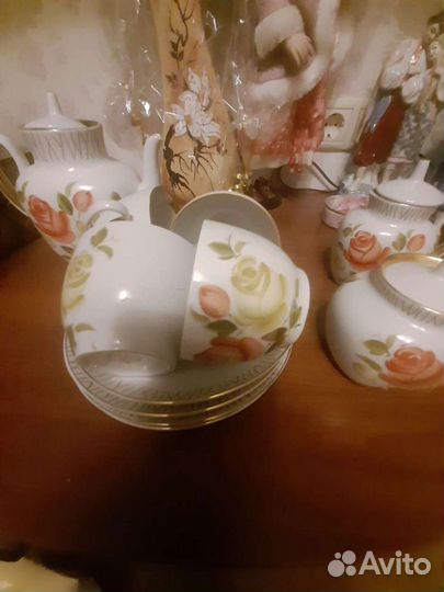 Чайник заварочный, сахарница