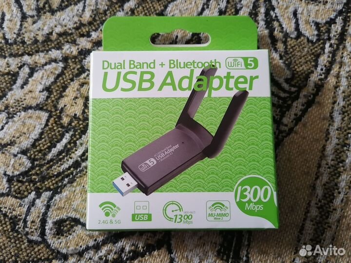 Wifi + bluetooth адаптер