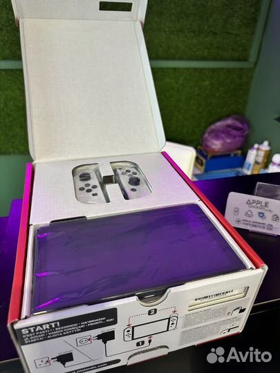 Новая Nintendo switch Oled Белая