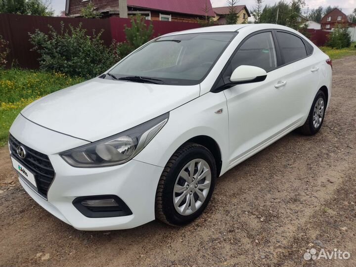 Hyundai Solaris 1.4 AT, 2018, 88 500 км