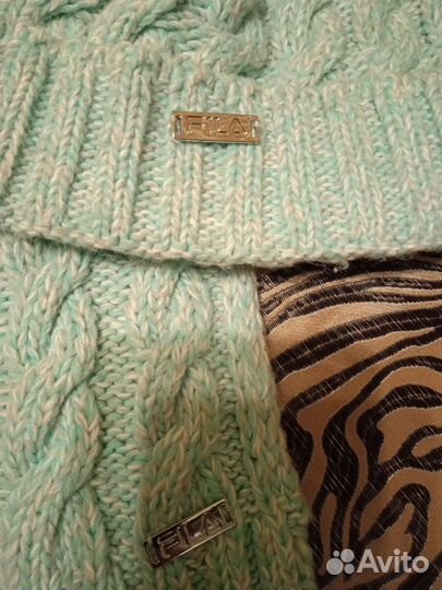 Комплект шапка и шарф женский