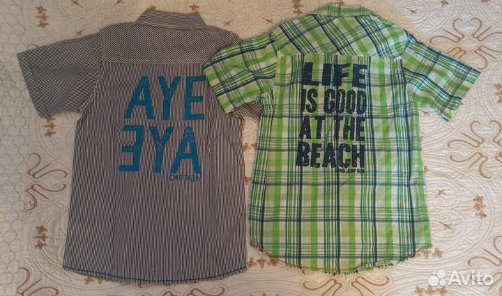 Рубашки для мальчика 10 лет