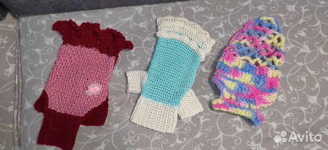 Кофточки для маленькой собачки, дождевик, платье