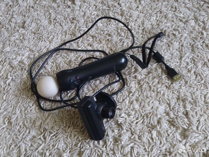 PS move PS3 PS4 камера и контроллер