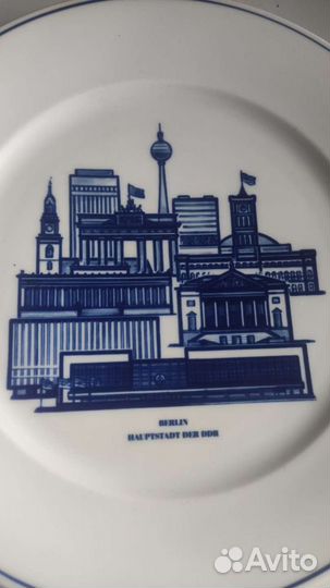 Тарелка Weimar Германия Берлин гдр