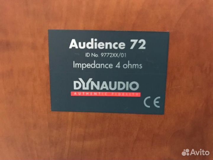 Акустика dynaudio audiеnce 72 Hi-End