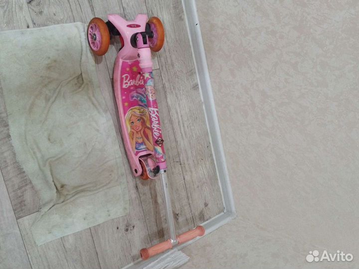 Самокат детский трехколесный бу