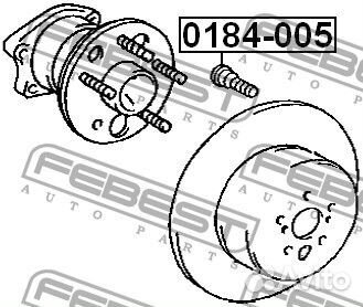 Шпилька колёсная 0184005