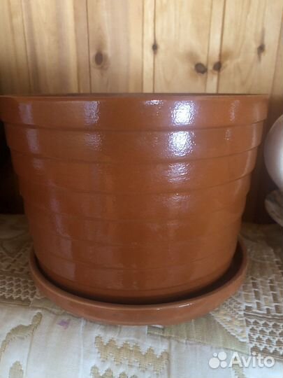 Керамический горшок