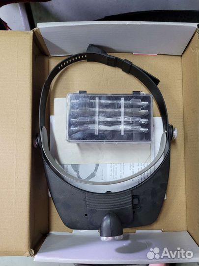 Бинокулярные монтажные очки-лупа