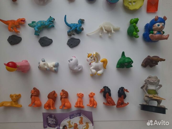 Игрушки киндер разные