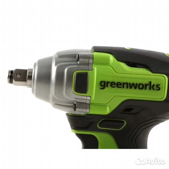 Гайковерт ударный Greenworks GD24IW400 24V (400 Нм