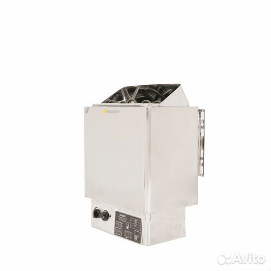 Электрокаменка vezuviy навесная (нерж) - 4,5