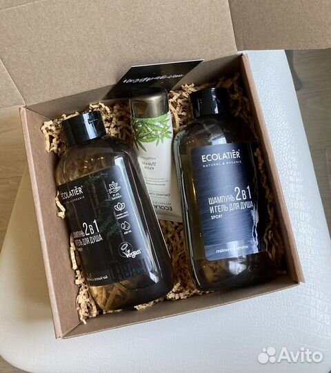 Мужской Бьюти-бокс «Органик веган»