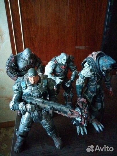 Gears of war фигурки Necca