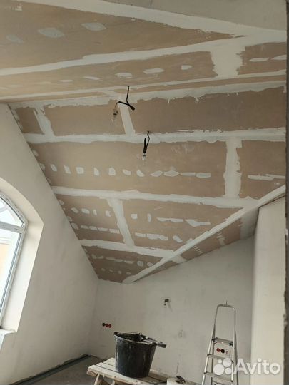 Перегородки и потолки из гипсокартана