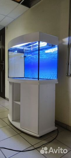 Аквариум 200 свет биофильтр фон подставка