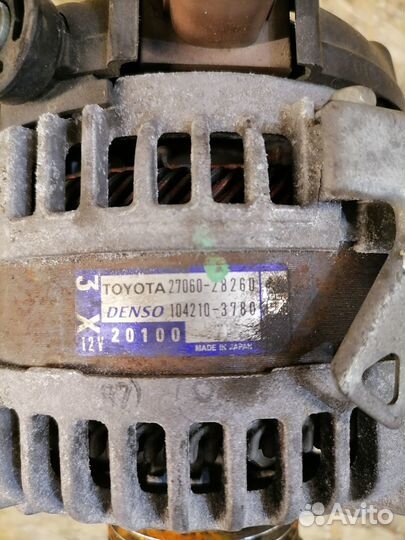 Генератор Toyota Avensis T25 1AZ-FSE 2.0