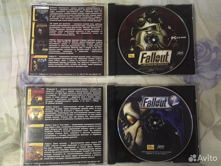 Компьютерная игра Fallout 1 и Fallout 2