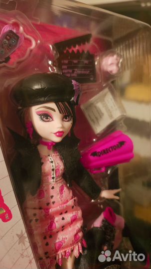 Monster high дракулаура fearbook