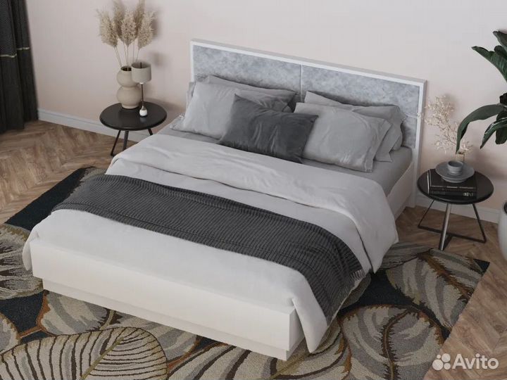 Кровать двуспальная с подъемным механизмом