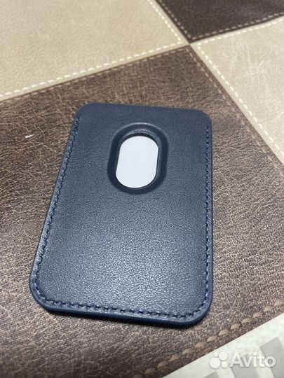 Картхолдер для iPhone magsafe темно-синий