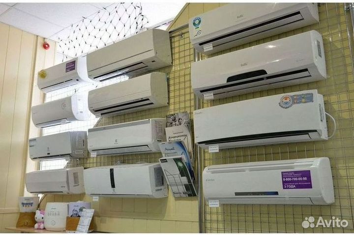 Сплит система с установкой