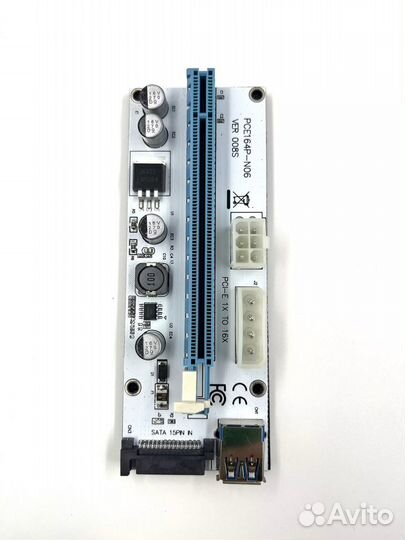 Райзер PCI-E 008s (новые)