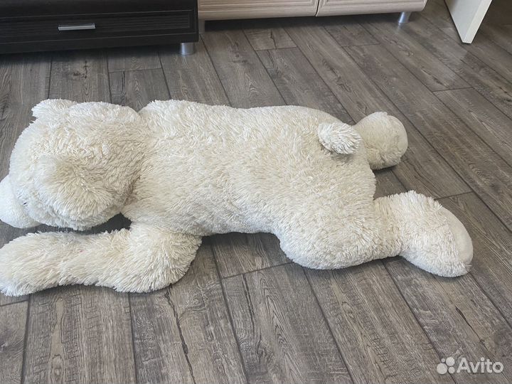 Большая мягкая игрушка медведь